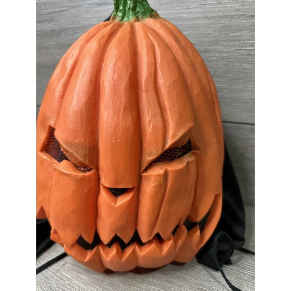 VTG 1995 The Paper Magic Group Mask Pumpkin JACK O LANTERN Halloween Costume